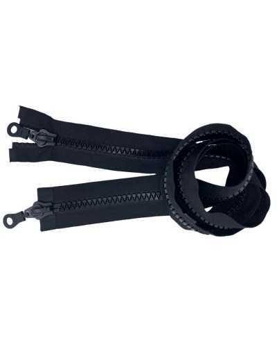 Zip cremallera cremallera Cerrada Carrata Morida de troquel 5 de plástico confiable 2 controles deslizantes 1 Mt