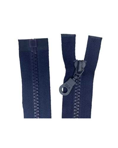 Zipper Zip Zip Damaged Blue Plastic Teeth 1 Long Cursor 30 cm