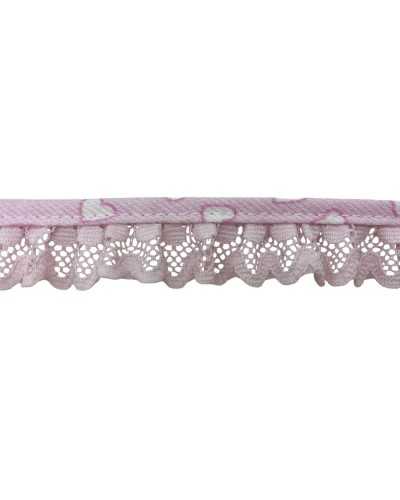 Spitzenschnitzerei-Druckvorspannungs-Herz-Spitze-Lauche-Hohe 2,5 cm