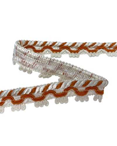Blutzuckzahnkunstspitze Bicicolor Cordone 5mm weiße glatte Milch 2 cm hohe Möbel