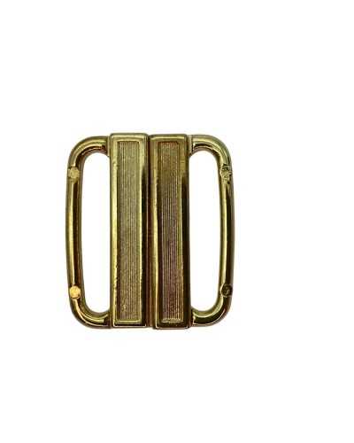 Accessoire Hook Ersatz Bayonette Schnalle Schnalle glänzender Stahl 2,5 cm hoch
