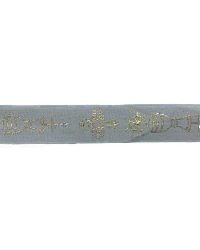 Caisses de caisses Croix de la roue OMS Sacrée OMS Croix Gold Lurex 3 cm