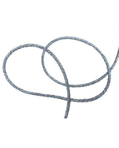 Lurex Petit Lurex tressé de cordon de cordon de cordon de perles de perles 2 mm 2