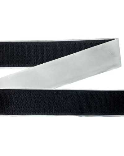 VELCRATO RAINDS Male black sticker - height 3 cm - sale by the meter