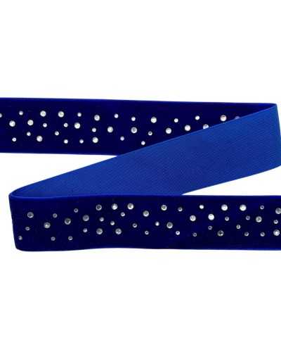 Trimmungen Samtband Strass High MM 25