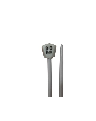 Par de tejer cm 40 aluminio n 3 agujas de punto