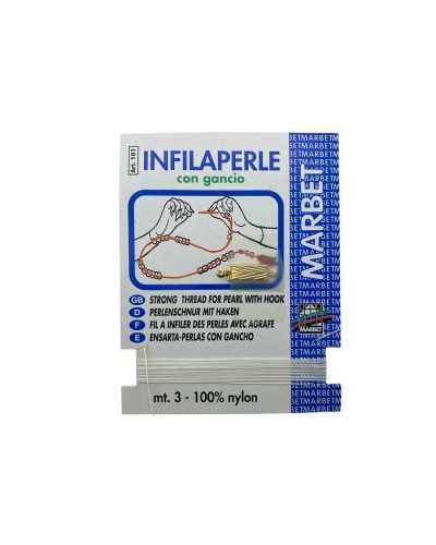 Infilaper mit Goldhaken Mt 3 Nylondraht