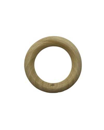 Círculo de madera Diámetro externo-46 mm de alto 7 mm