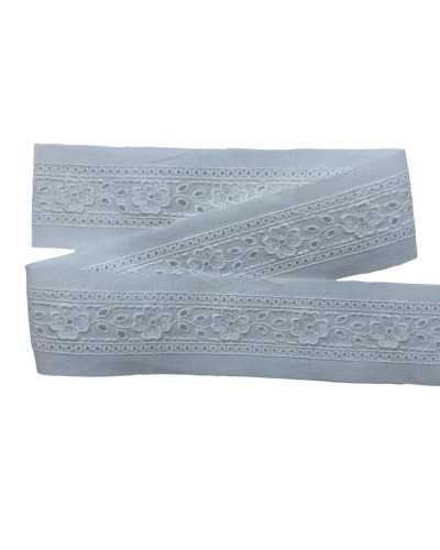 Tray Tray Board Lace Sangallo FS White Cotton Flower Tall 4cm