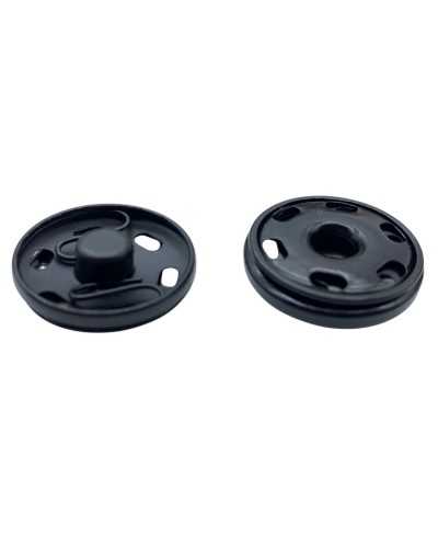 2 paires de boutons de pression artérielle automatiques en acier de couture 2.3 cm linéaire MIS.36
