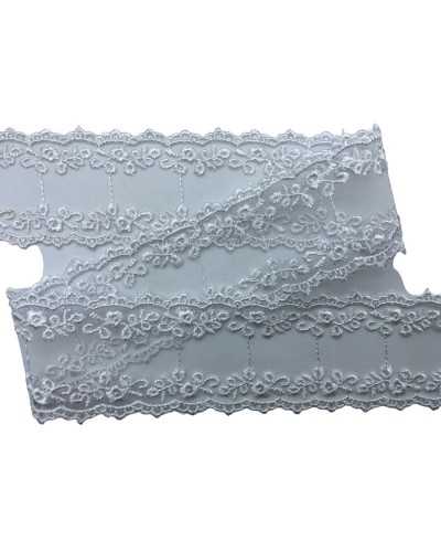 Trimmkanzlei Tüll White Fiorellini Smerlo High 4,5 cm