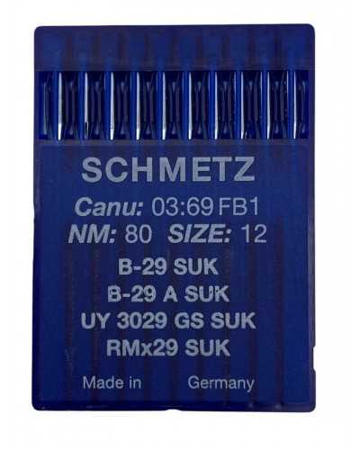 10 Needles Schmetz Size Industrial Sew NM 80/12 - Canu 03:69 FB1