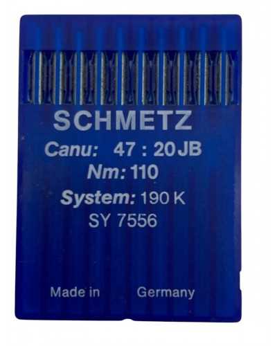 10 Nadeln Schwetz Canu: 47: 20 JB NM: 110 System: 190k SY 7556 - Industrielle Nähnadeln