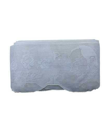 Pio de dentelle sacrée de dentelle Sacred Dentelle PIIO - Toile ronde blanche, 12,5 cm