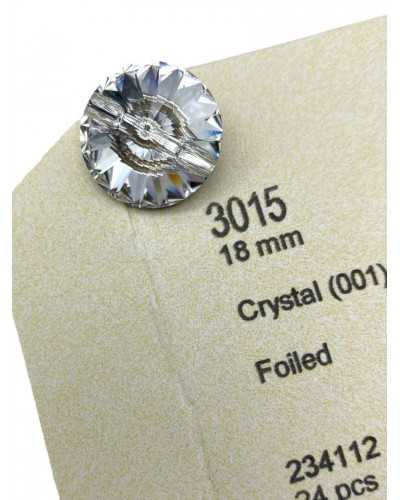 Mida de acero de la base de la base de la joya de cristal