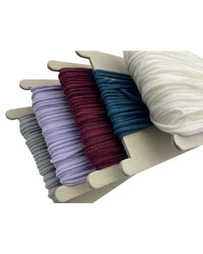 2 Meter weiche elastische Trimm-weiche rohrförmige feder feste farbe 3mm