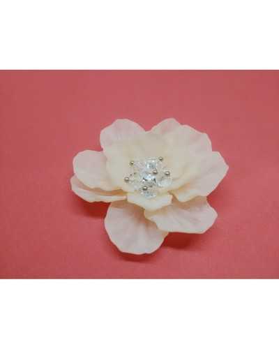 Resin flower application to sew stones and beads 6x6 cm