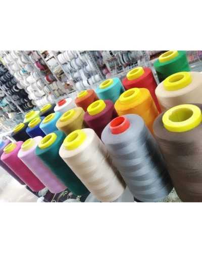 Fil à Coudre Cône Polyester 4000 Mt Surjeteur Résistant