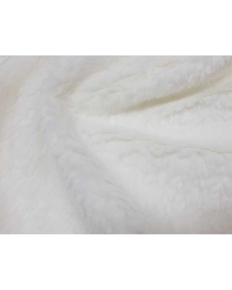 Fur fabric carnival curl sheep 150 cm high solid color