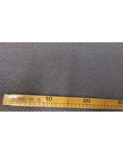 Tüllstoff Oval Silber Lurex Textur 150 cm hoch