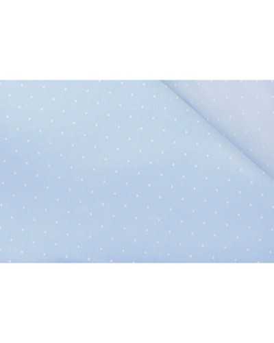 50 cm Piquet Millerighi printed trendy small white polka dots 150 cm high
