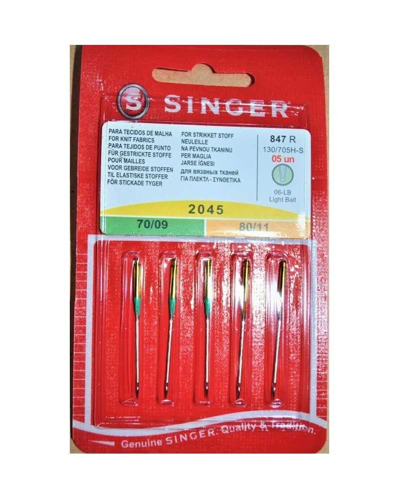 Agujas maquina coser Singer 2045 70/09 80/11