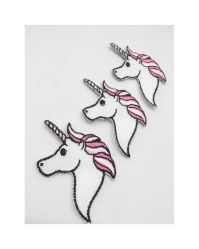 Application Embroidery Unicorn Head Iron-on Patch Mm 50x35