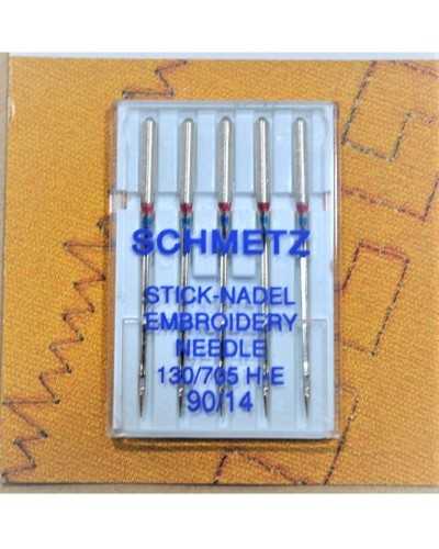 Agujas para máquina de coser Schmetz 90/14 130/705 H-E