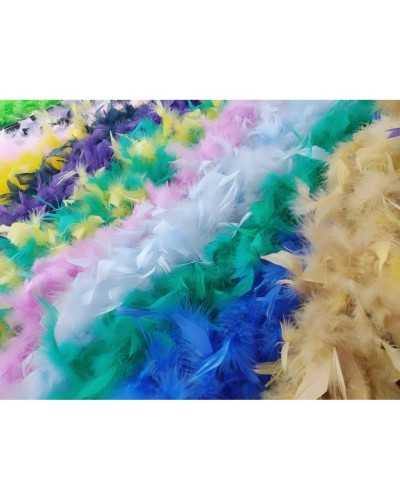 Trimmings Natural Feather Boa Scarf Mt 2 Shows Carnival Accessories