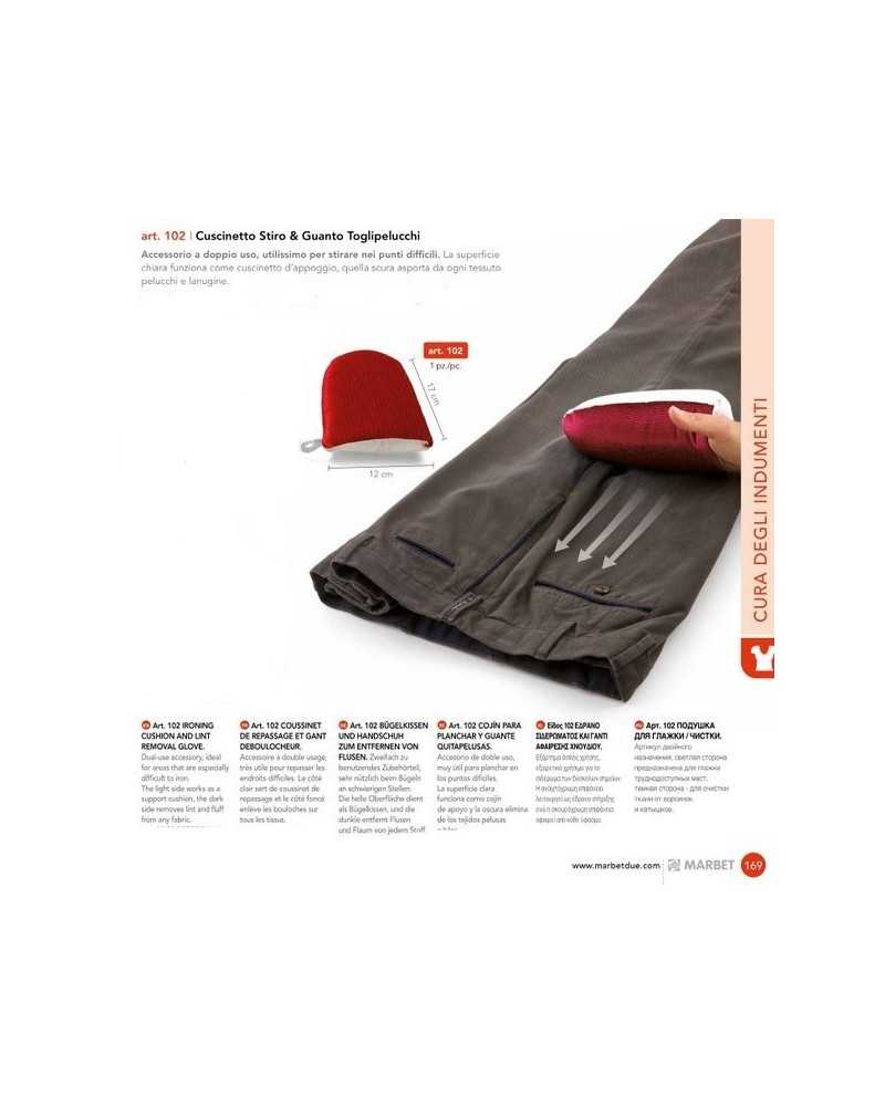 Lint Remover Glove Double Use Cm 12x17
