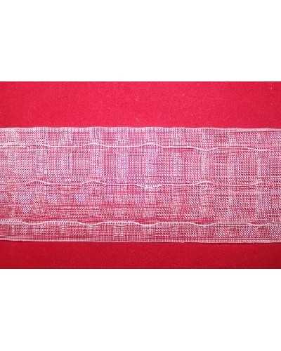 Transparent Multi-pocket Curtain Draper 3 Wires 7.5 cm high