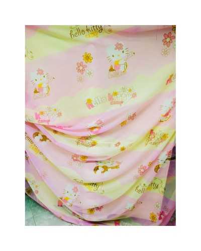Hello Kitty bedruckter Schleier-Vorhang, 280 cm hoch