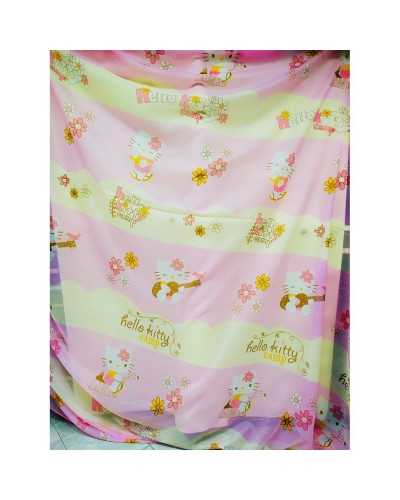Hello Kitty bedruckter Schleier-Vorhang, 280 cm hoch