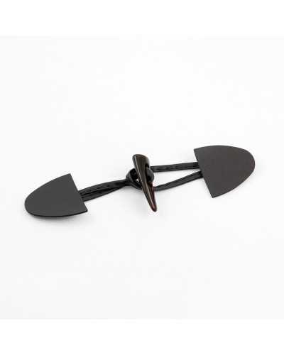 Faux Leather Frog to Sew on Leatherette 170x42 Mm