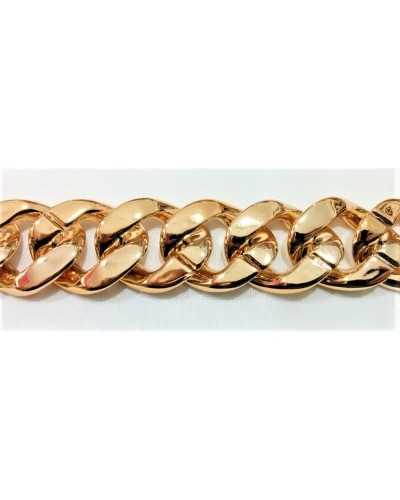 50 Cm Gold Plastic Chain Fashion Clothing Smooth Trimmings High 30 Mm