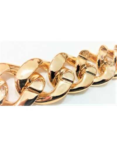 50 Cm Gold Plastic Chain Fashion Clothing Smooth Trimmings High 30 Mm