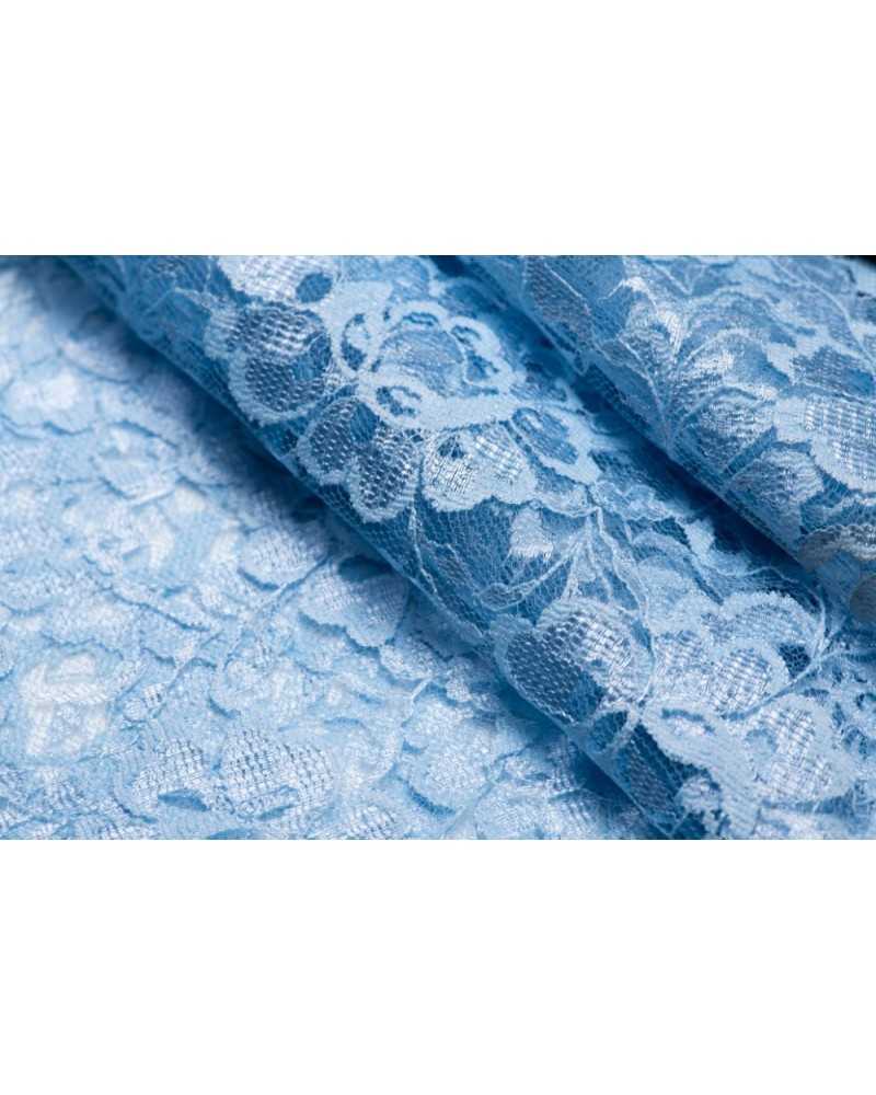 50 cm Raschel-Spitzenstoff Clara Blumen Karneval hoch 150 cm