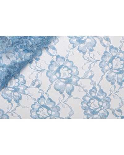 50 cm Raschel-Spitzenstoff Clara Blumen Karneval hoch 150 cm