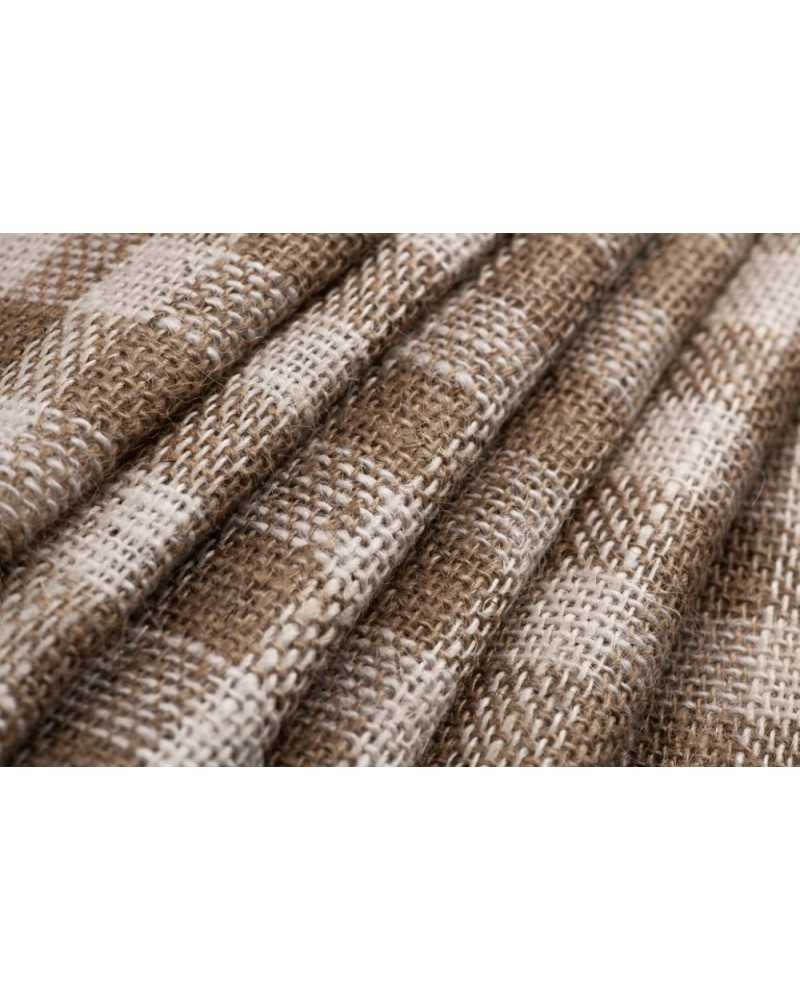 Tissu Toile De Jute Carré Moka 50 Cm De 130 Cm De Haut