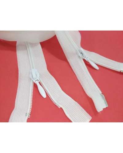 Zipper Zip Light Webbing Divisible Chain 4 Releasable Double Cursor 100 Cm long