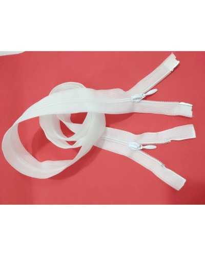 Zipper Zip Light Webbing Divisible Chain 4 Releasable Double Cursor 100 Cm long
