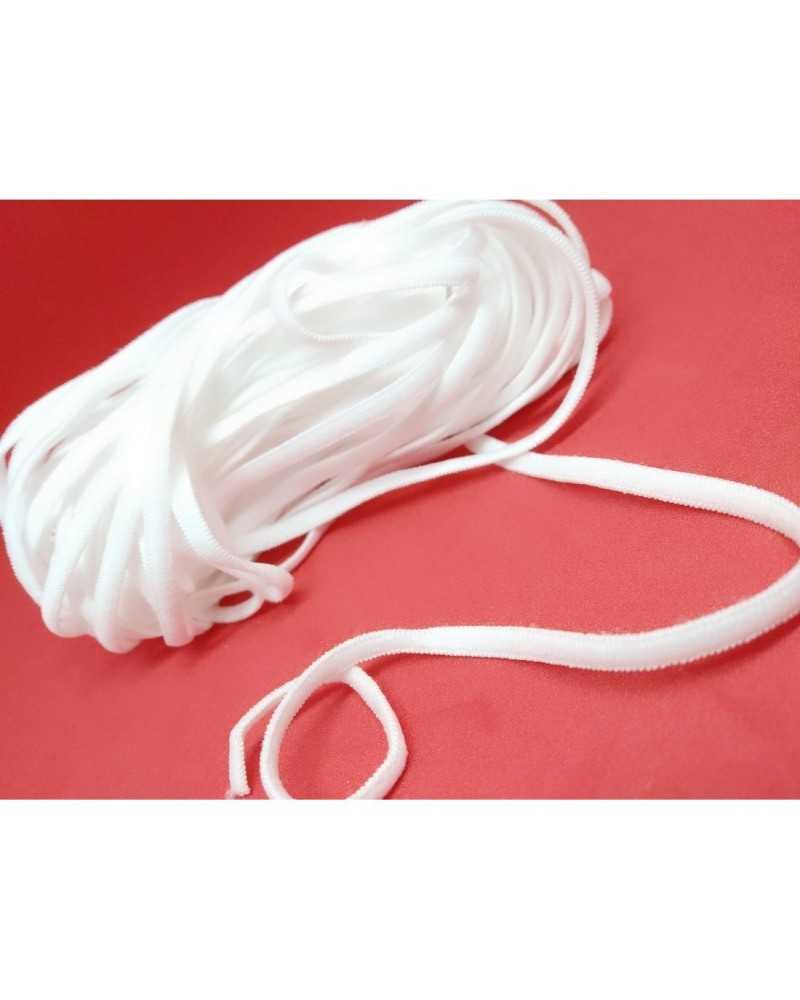 10 Mt Soft Lycra Plat Ressort Élastique Tubulaire Mm 3