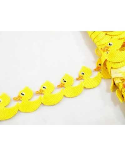 Trimmings Fashion Yellow Duck Cuttable High 3 Cm