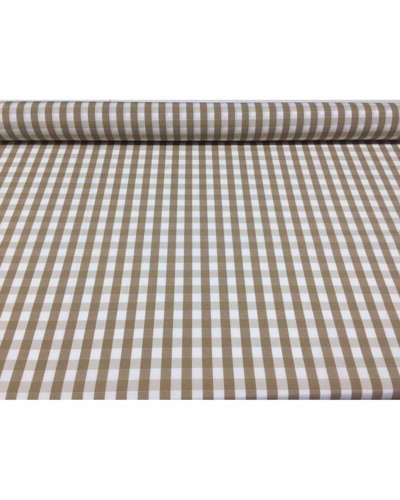 TISSU ÉCOSSAIS RÉSISTANT AUX TACHES TEFLON 50 CM