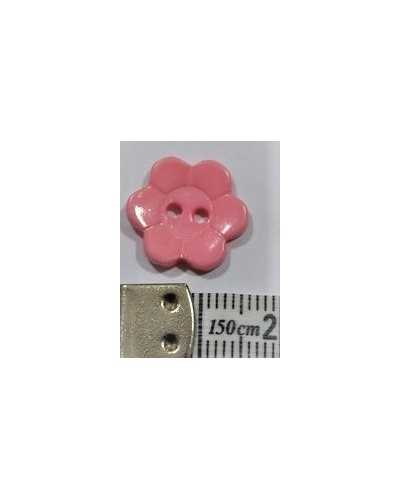 2 pièces Boutons bébé fleur en plastique 15x15 mm