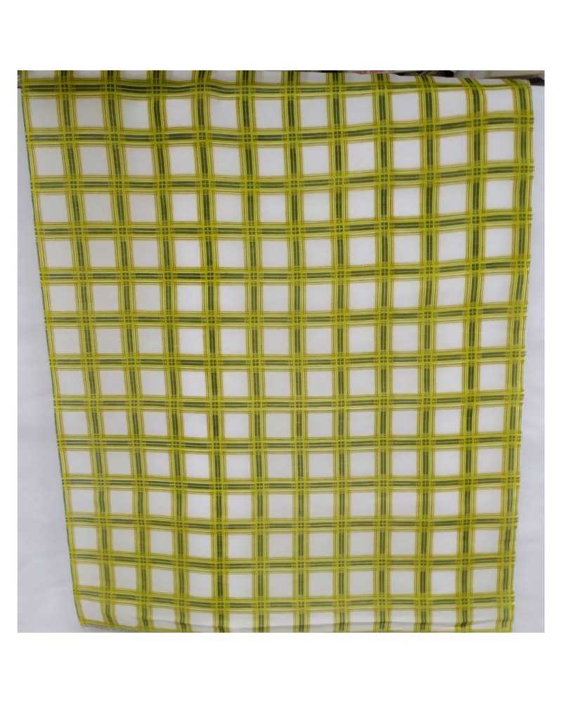 50 CM TESSUTO TENDA MUSSOLA QUADRO VERDE ALTO 90