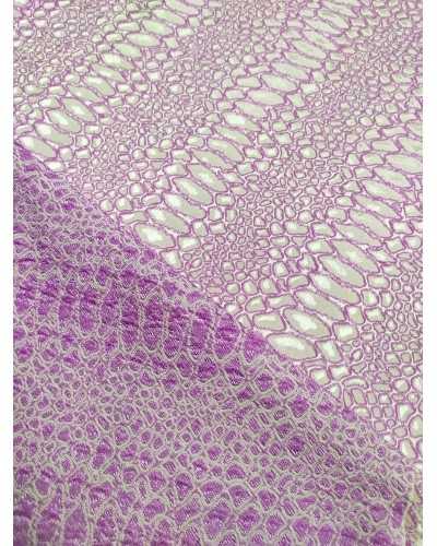 50 CM DOUBLE SIDED PYTHON BROCADE FABRIC 150 CM HIGH