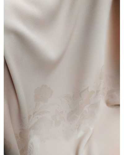 1 CADY PANEL JACQUARD FLOWER FLOUNCE HIGH 140 CM