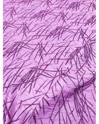 50 CM TELA BROCADO GRABADO DOBLE CARA ABSTRACTO 150 CM ALTO