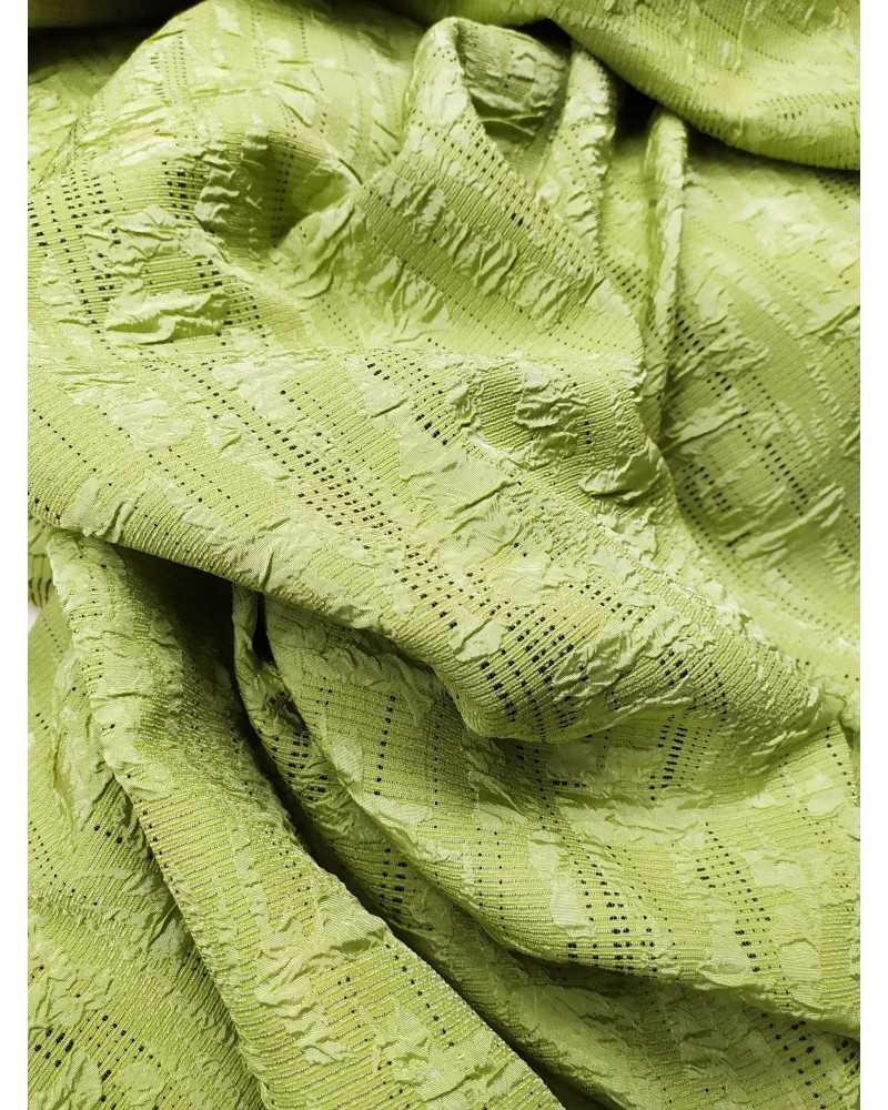 TISSU BROCART GAUFRÉ 50 CM DOUBLE FACE ABSTRAIT 150 CM DE HAUT